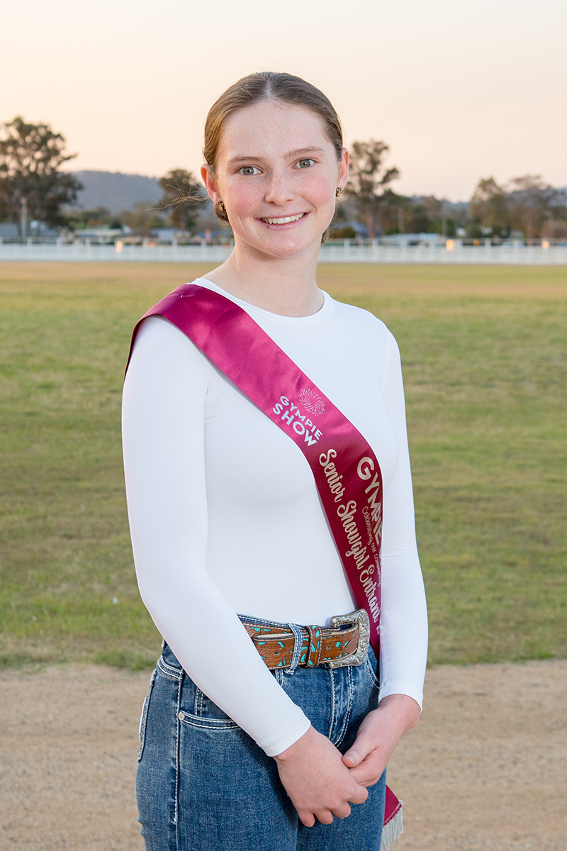 Laura Burnett- Senior Showgirl representing the Beef Committee